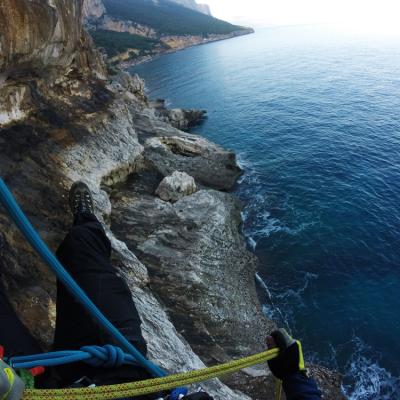 Sardinia Canyoning Bacu Padente Abseiling Cliffs