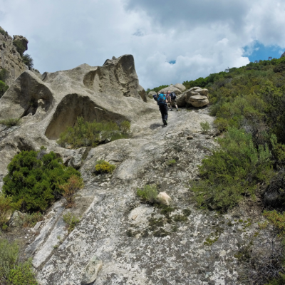 Sardegna Canyoning Trekking Conca Dei Banditi Padru Verso La Vetta